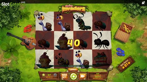 Spring Invaders Slot - Play Online